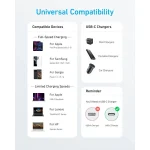 Anker 322 USB 2.0 Cable USB-C male - USB-C 60W Λευκό 1.8m (A81F6G21) - Image 4