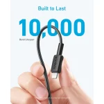 Anker USB-C to Lightning Cable Μαύρο 0.9m (A81B5G11) - Image 3