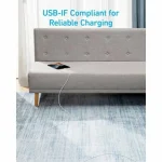 Anker Regular USB 2.0 to micro USB Cable Λευκό 3m (A81F7G21) 1τμχ - Image 3