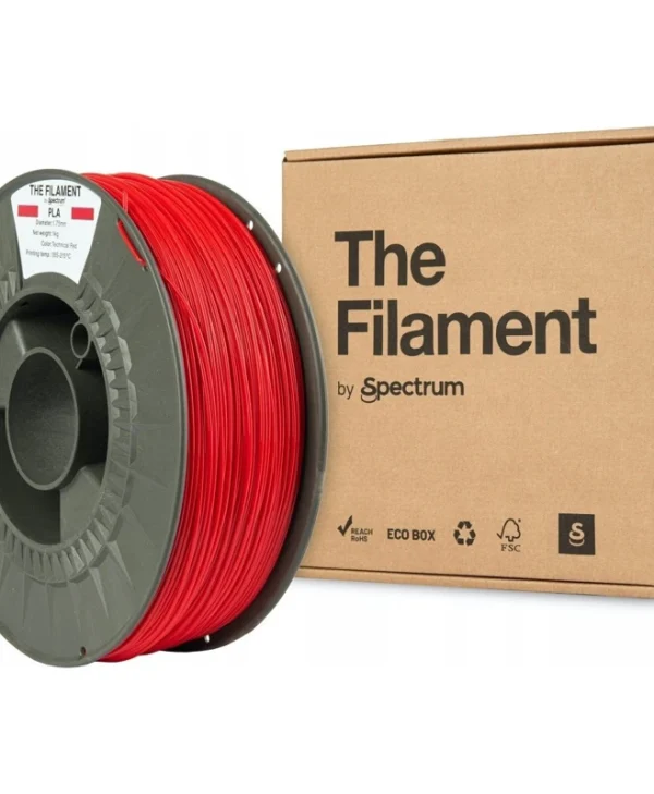 Verbatim PLA 3D Printer Filament 1.75mm Technical Red 1kg 1τμχ (Spool) TF-24005