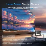 Magcubic HY350GT Mini Projector LCD Full HD Λάμπας LED με Wi-Fi και Ενσωματωμένα Ηχεία - Image 2