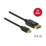 DeLock Cable mini DisplayPort male - DisplayPort male 0.5m (83984) - Image 3