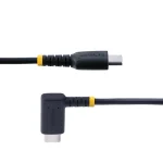 StarTech Angle (90°) USB 2.0 Cable USB-C male - USB-C 60W Μαύρο 2m (S55165072) R2CCR-2M-USB-CABLE - Image 4