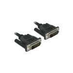 DeLock DVI Cable DVI-D male - DVI-D male 0.5m (84369)