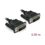 DeLock DVI Cable DVI-D male - DVI-D male 0.5m (84369) - Image 2