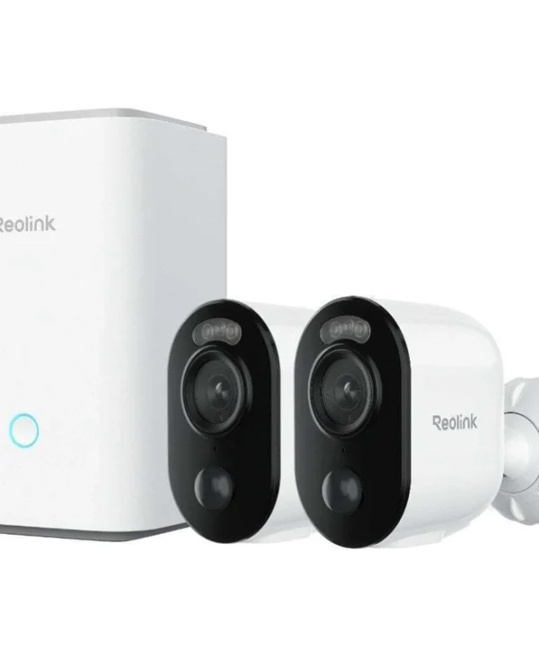 Reolink Σύστημα Παρακολούθησης 2 Καμερών IP 3MP με Control Hub BWS2KC01128-2