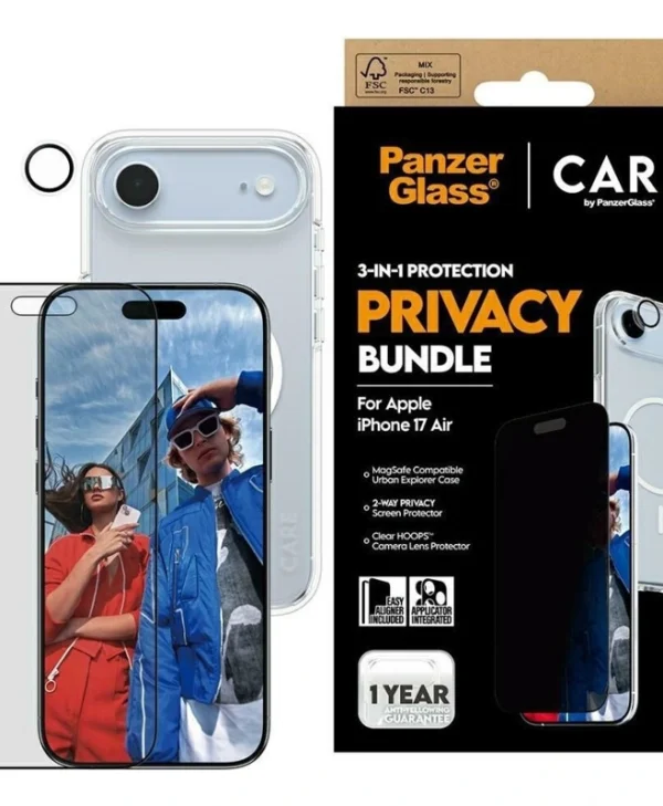 PanzerGlass Privacy Screen Protector (iPhone Air) CR33419