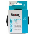 Velcro Velcro Δεματικό Καλωδίων 5000x10mm Μαύρο 1τμχ VEL-EC60253