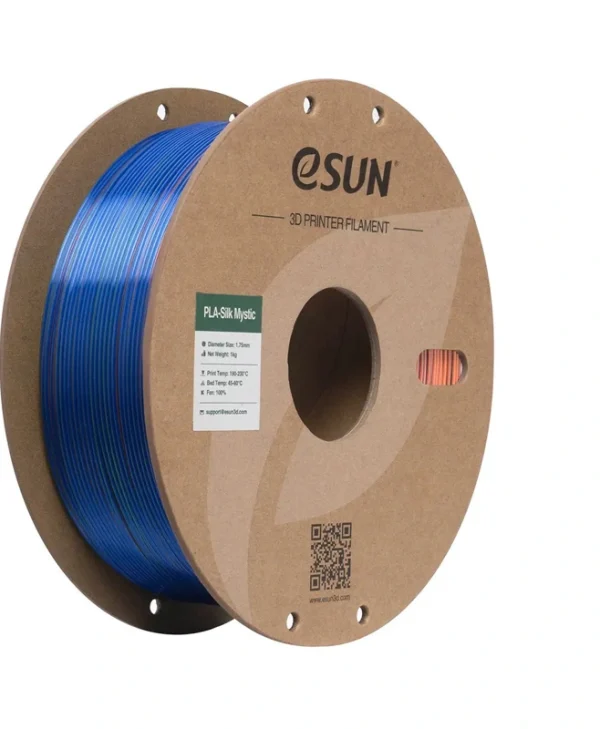 Esun Epla Silk PLA 3D Printer Filament 1.75mm Πολύχρωμο 1kg 1τμχ (Spool) EPLA-SILKMYSTIC-P175BOG1