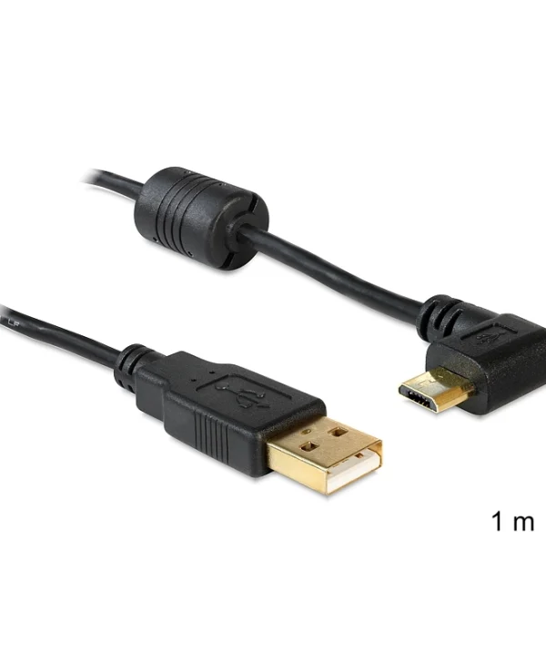 DeLock USB 2.0 Cable USB-A male - micro USB-B male 1m (83147)
