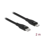 DeLock USB-C to Lightning Cable Μαύρο 2m (86638) - Image 2