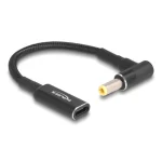 DeLock Μετατροπέας DC male σε USB-C female 1τμχ 60040