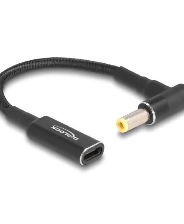 DeLock Μετατροπέας DC male σε USB-C female 1τμχ 60040