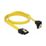 DeLock 7-Pin SATA III - 7-Pin SATA III 90° Cable 0.7m Κίτρινο (82482) - Image 2