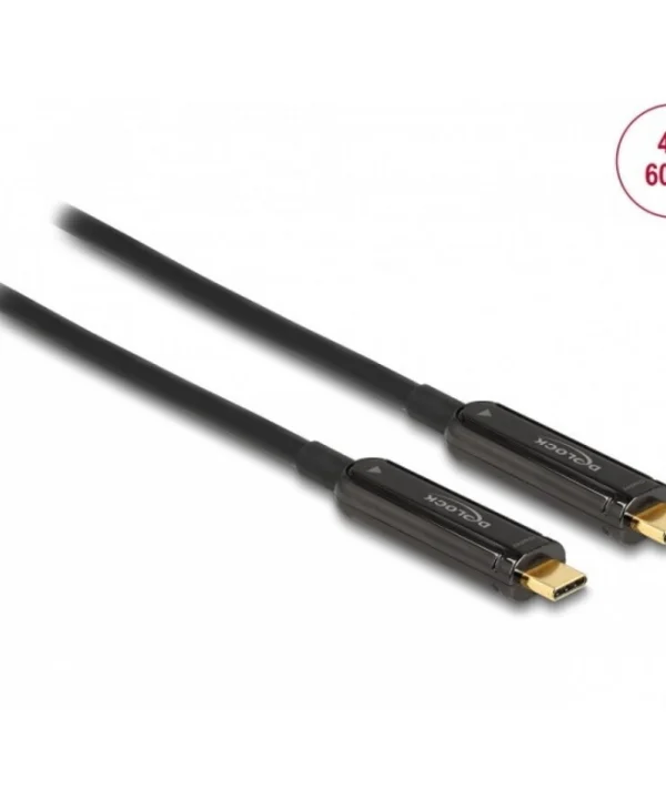 Delock Active Optical Video Cable Usb Type C 4k60hz T-t 15m Delock 84104