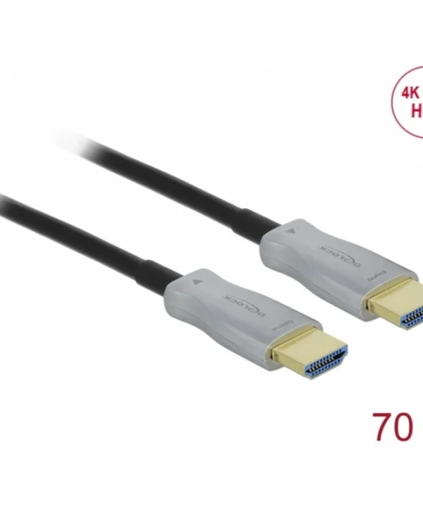 Delock Active Optical Hdmi Cable 4k60hz Hdr T-t 70m Delock 84136