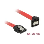 DeLock 7-Pin SATA III - 7-Pin SATA III Cable 0.7m Κόκκινο (83980)