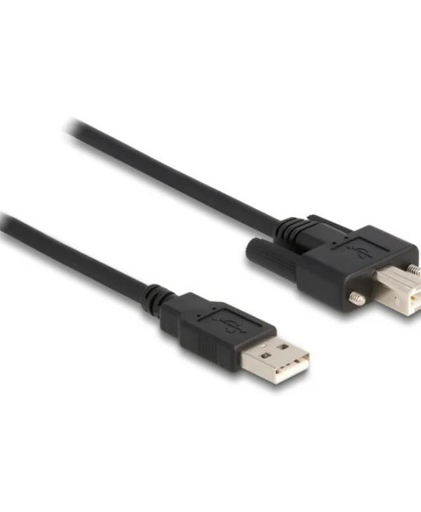 DeLock USB 2.0 Cable USB-A male - USB-B male Μαύρο 3m (87215)