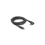 DeLock USB 3.1 Cable USB-C male - USB-C 60W Μαύρο 2m 80038