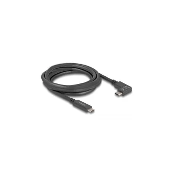 DeLock USB 3.1 Cable USB-C male - USB-C 60W Μαύρο 2m 80038