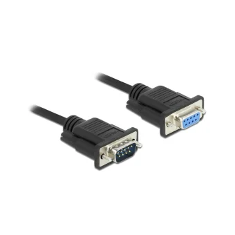 DeLock Καλώδιο RS232 9-pin male σε RS232 9-pin female 5m (86613)