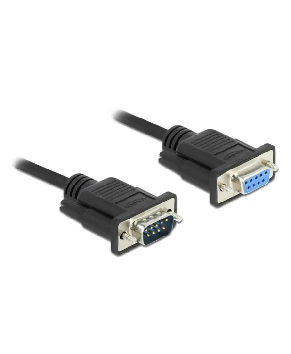 DeLock Καλώδιο RS232 9-pin male σε RS232 9-pin female 5m (86613)