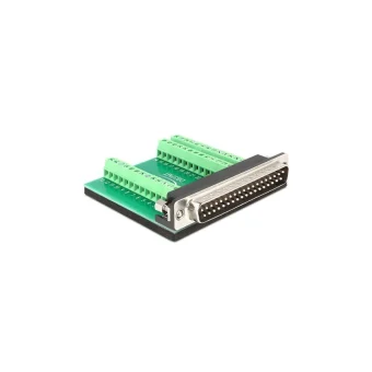 Delock Adapter Sub-d 37-pin Male To Terminal Block 39-pin 65320