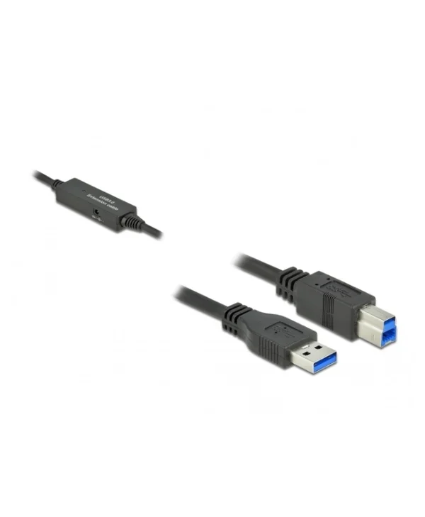 DeLock USB 2.0 Cable USB-A male - USB-B male Μαύρο 1.5m 85379