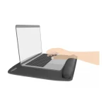 DeLock 12601 Mouse Pad Large (420mm) με Στήριξη Καρπού Μαύρο - Image 2