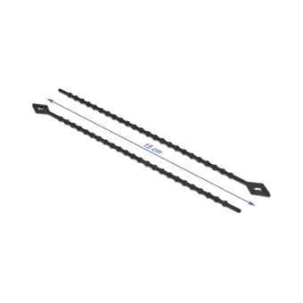 DeLock Δεματικά Καλωδίων 150x2.4mm Μαύρο 100τμχ 19568