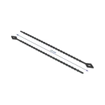 DeLock Δεματικά Καλωδίων 150x2.4mm Μαύρο 100τμχ 19568 - Image 3