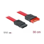 DeLock 7-Pin SATA III - 7-Pin SATA III Cable 30cm Κόκκινο (83953) - Image 2
