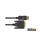 Good Connections Cable DVI-D male - DisplayPort male 5m Μαύρο (DP-DVI5) - Image 2