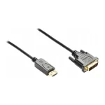 Good Connections Cable DVI-D male - DisplayPort male 5m Μαύρο (DP-DVI5) - Image 3