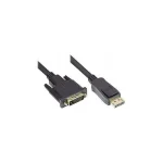 Good Connections Cable DVI-D male - DisplayPort male 5m Μαύρο (DP-DVI5) - Image 4