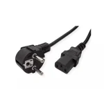 Roline Schuko - IEC C13 Cable 1.8m Μαύρο 19.99.1018 - Image 2