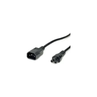 Καλώδιο Τροφοδοσίας Value Value Power Cable C14 To C5 Μαύρο 1.8m 19.99.1119
