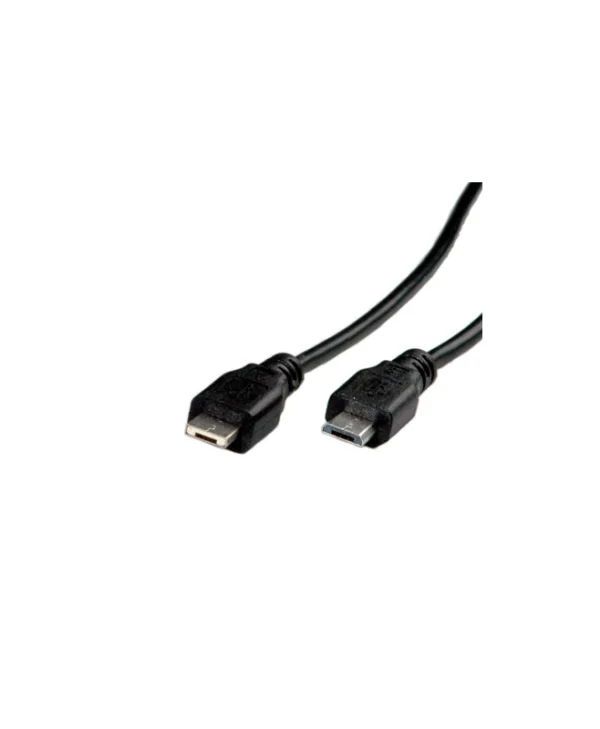Roline USB 2.0 Cable micro USB-A male - USB-B male 1.8m (11.02.8753)
