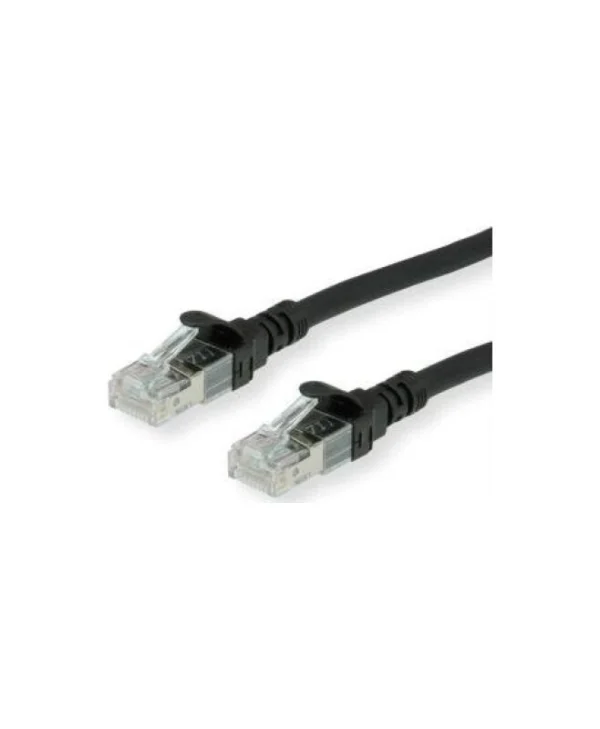 Roline S/FTP Cat.6 Καλώδιο Δικτύου Ethernet 45m Μαύρο 1τμχ 21.15.2654