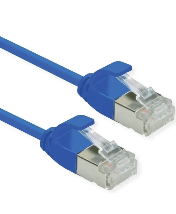 Roline F/UTP Cat.6a Καλώδιο Δικτύου Ethernet 1m Πράσινο 1τμχ 21.44.3343