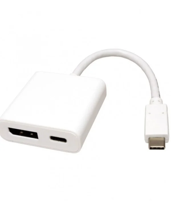 Προσαρμογέας Av Roline Roline Display Adapter Usb Τύπου C Displayport V1.2 + Pd 12.03.3221