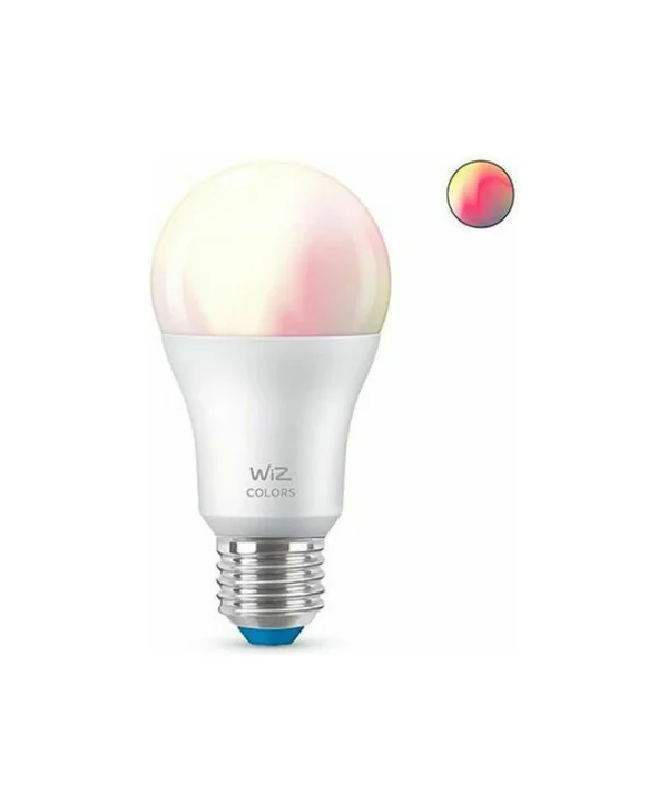 WiZ Smart Λάμπα LED 8W για Ντουί E27 και Σχήμα A60 RGBW 806lm 40823543