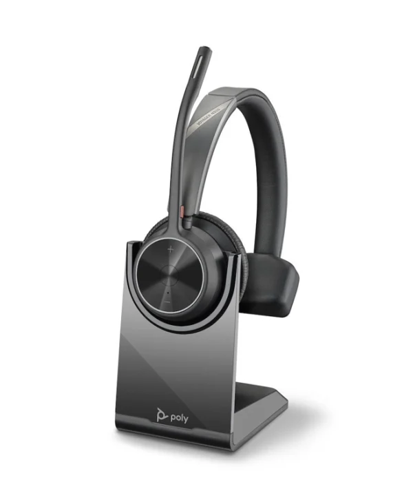 Plantronics 4310 UC VOIP Headset with Charging Stand USB-C (218474-01)
