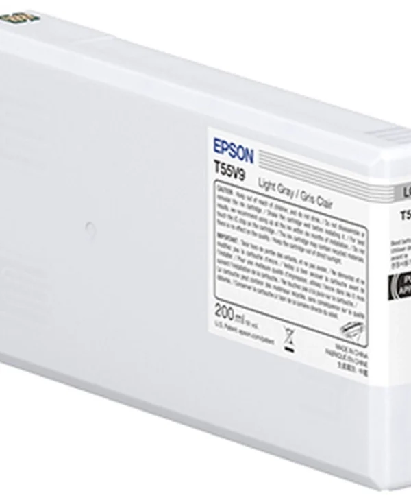 Epson T55W9 Γνήσιο Μελάνι Εκτυπωτή InkJet Γκρι (C13T55W900)