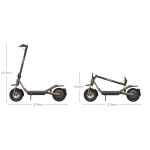 Xiaomi Electric Scooter 6 Pro Ηλεκτρικό Πατίνι με 25km/h Max Ταχύτητα και 70km Αυτονομία σε Μαύρο Χρώμα BHR08QQGL - Image 10