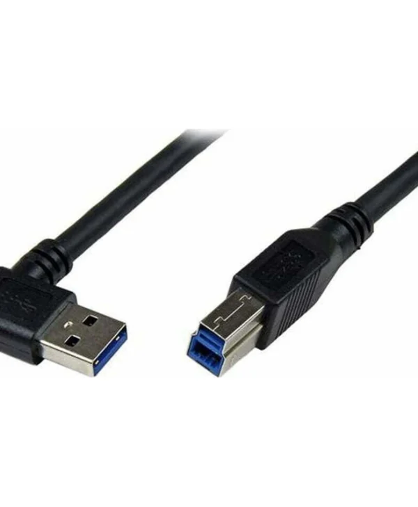 StarTech USB 3.0 Cable USB-A male - USB-B male Μαύρο 1m (USB3SAB1MRA)