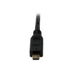 StarTech HDMI 1.3 Cable HDMI male - micro HDMI male 0.5m Μαύρο HDADMM50CM - Image 5