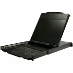 StarTech Dual Rail Rackmount KVM Console HD 1080p - Single Port DVI/VGA RKCOND17HD
