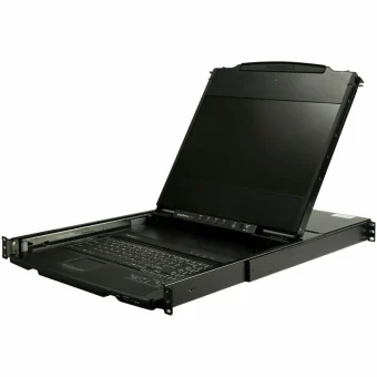 StarTech Dual Rail Rackmount KVM Console HD 1080p - Single Port DVI/VGA RKCOND17HD