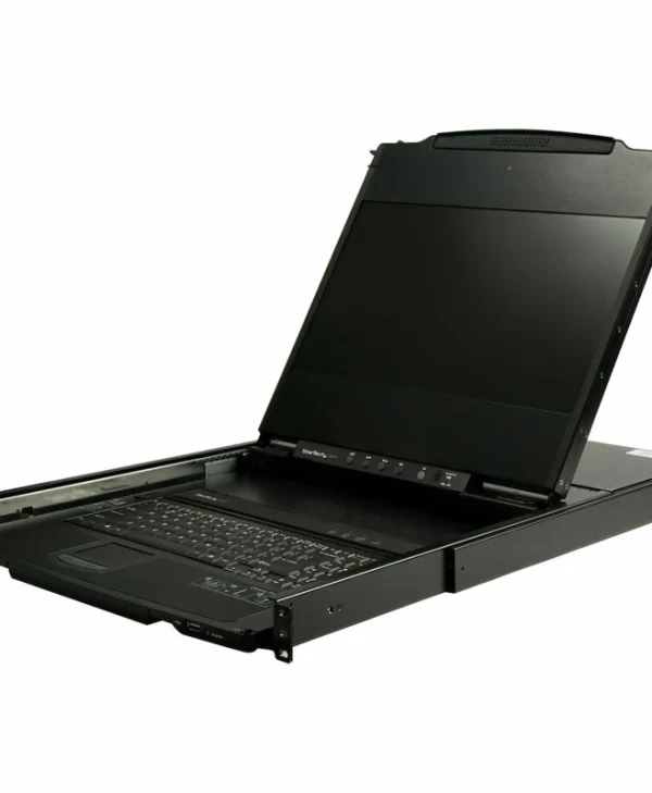 StarTech Dual Rail Rackmount KVM Console HD 1080p - Single Port DVI/VGA RKCOND17HD